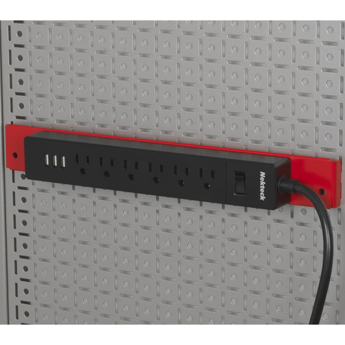 OmniWall Red Power Strip