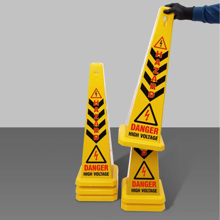 Warning Bollard – 6 Cones